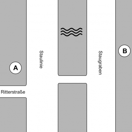 Bussteige Staustraße